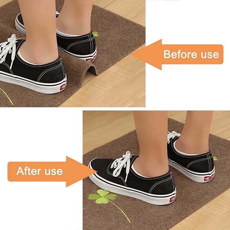 4per8/20pcs Pack Kualitas Tinggi Tahan Lama Karpet Non-Slip Pad Trapesium Tetap Stiker Karpet Sudut Anti Slip Tape Gripper Untuk Dapur Kamar Mandi Ruang Tamu Aksesoris