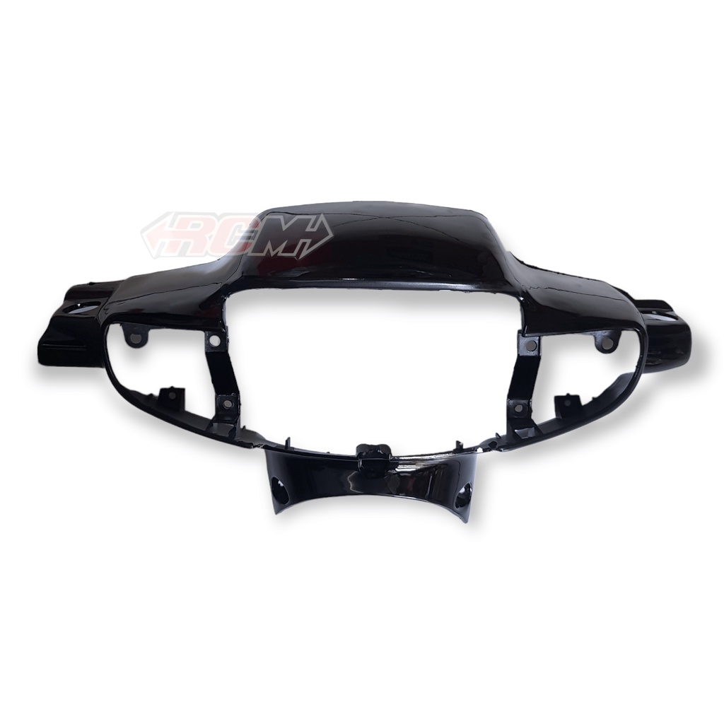 COVER HANDLEBAR BATOK TOTOK LAMPU DEPAN DPN HONDA SUPRA X X100 X 100 OLD LAMA TROMOL TEROMOL WARNA HITAM BLACK KEV BEST QUALITY BAHAN TEBAL JAMINAN KUALITAS
