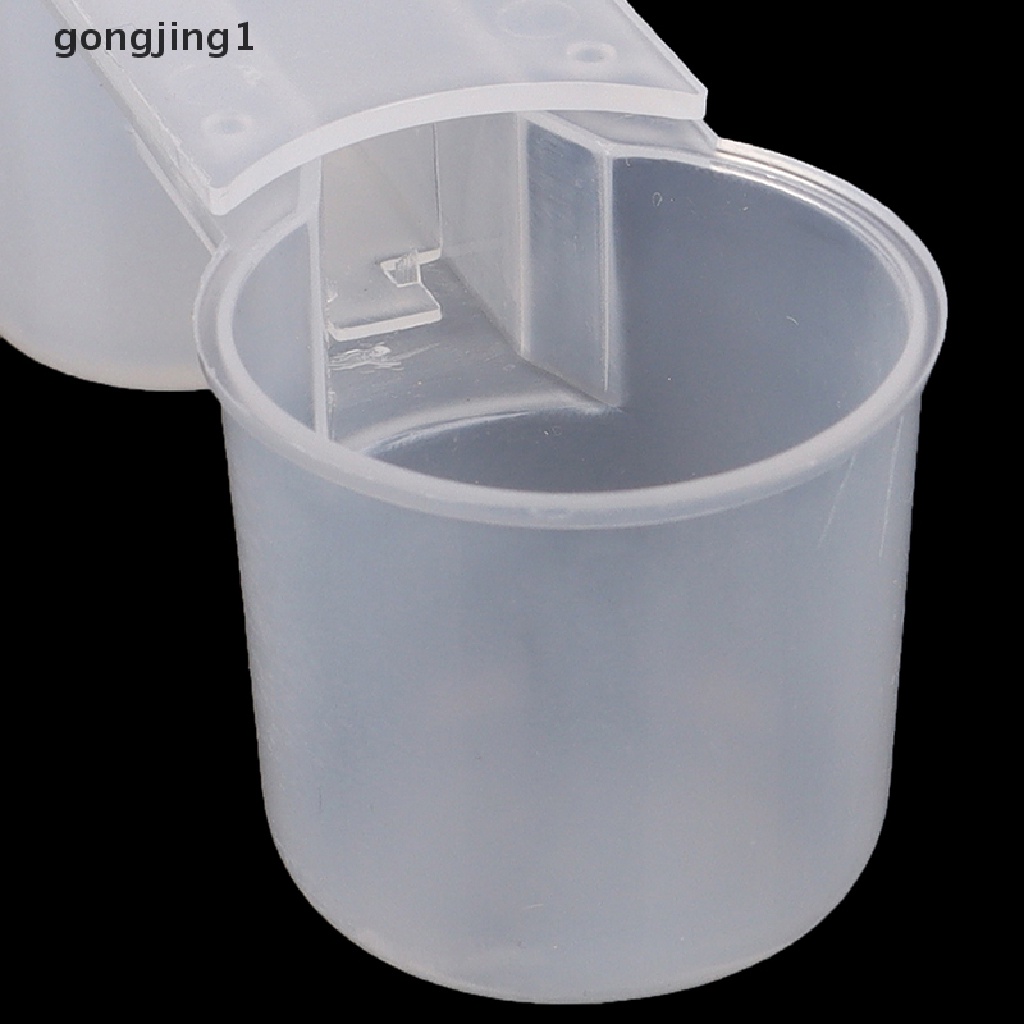 Ggg 5Pcs Gelas Drinker Botol Air Bening Burung Plastik Untuk Burung Merpati ID