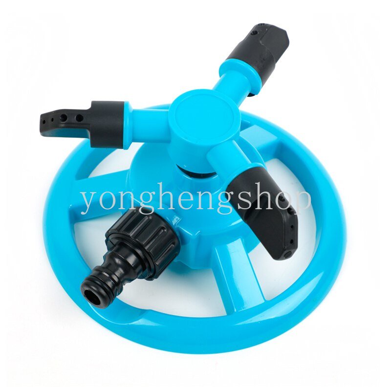 Sprinkler Putar Otomatis 360derajat Sprinkler Air Rumput Taman Sprayer Trisula Nozzle Penyiraman Irigasi Taman Sprinkler Drippers Alat Berkebun