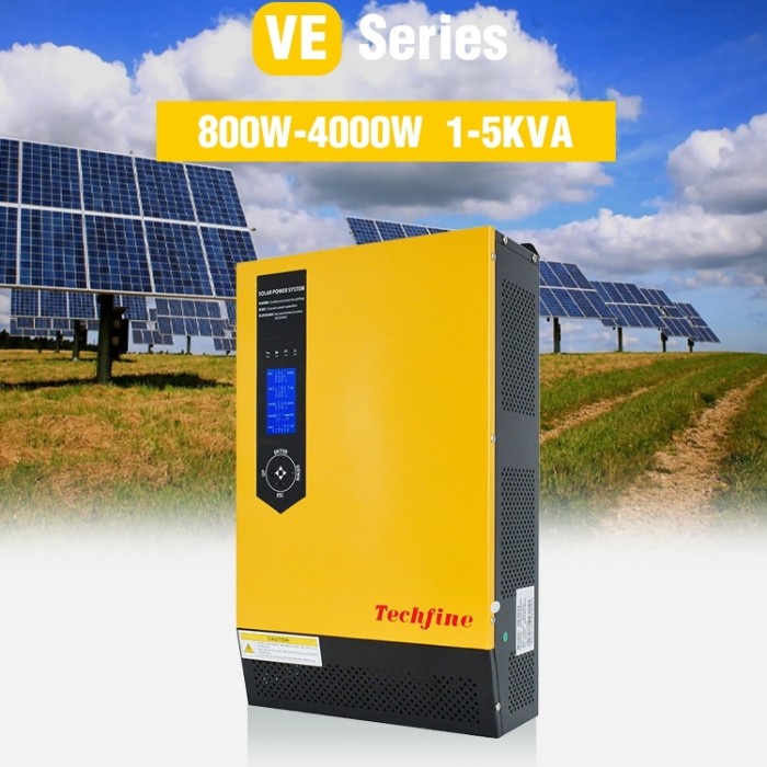 Terlaris Techfine Inverter Hybrid Trafo Low Frequency 3Kva With Mppt 60A