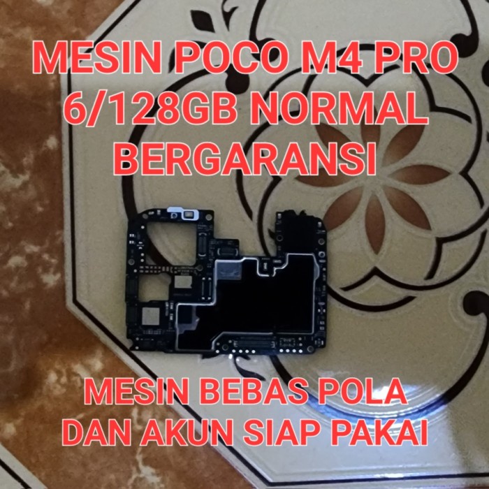 mesin poco m4 pro 6/128gb normal MESIN POCO M4 PRO 4G NORMAL GARANSI Mesin poco m4 pro normal
