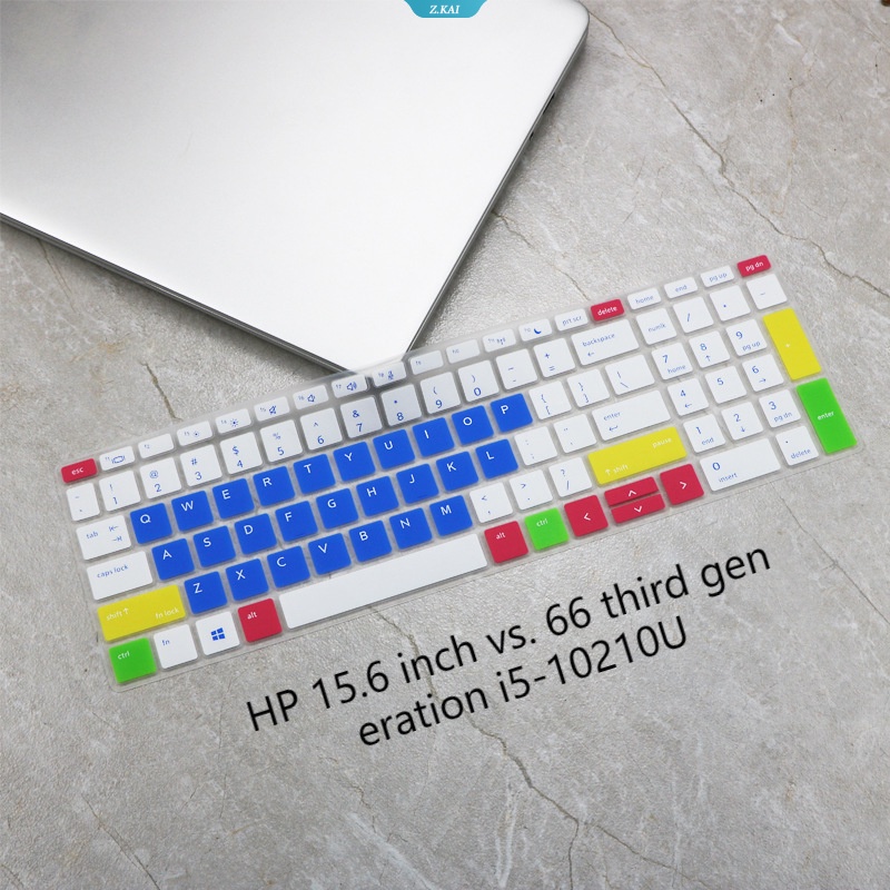 Cocok Untuk Laptop Full Set Keyboard Film HP 15.6 Inch Vs. Film Pelindung Anti Air Silikon Generasi Ketiga I5-10210U [ZK]