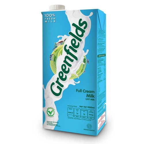 

Greenfields UHT Full Cream 1L - 1 Piece - OBOR FOOD