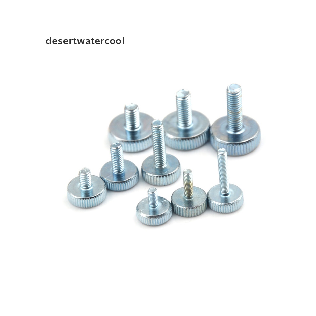 Deid Sekrup Jempol 10m3 M4 M5 knurled flat head knurled, Sekrup Pengencang Tangan Martijn