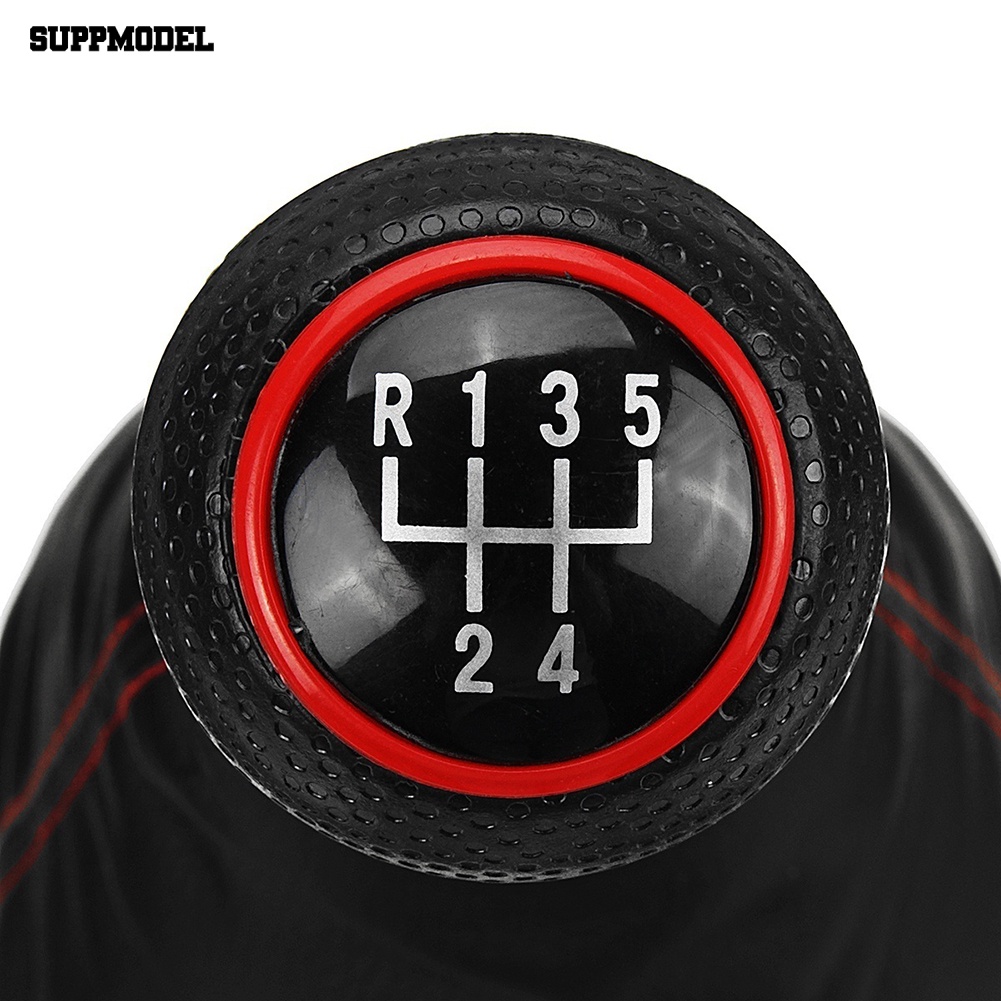 Suppmodel 5per6speed Car Gear Shift Knob Boot Gaiter Lever Cover Protector Untuk Polo Golf
