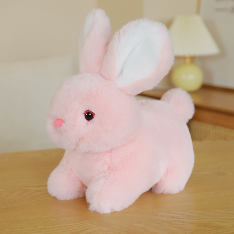 15 /20/30cm Boneka Kelinci Lucu Little White Rabbit Plush Toy Doll Rabbit Year Mascot Doll Zodiak Hadiah