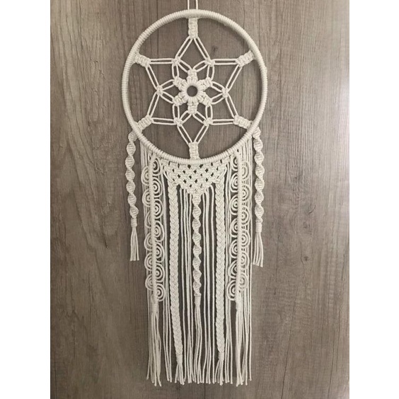 TERLARIS [READYSTOCK] macrame wall hanging/ macrame dreamcather/makrame hiasan dinding DRC03