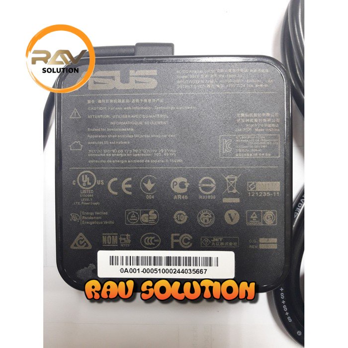 Adaptor Charger Laptop Asus X555Q X555QA X555QG X555BA X555C X555 - SET A