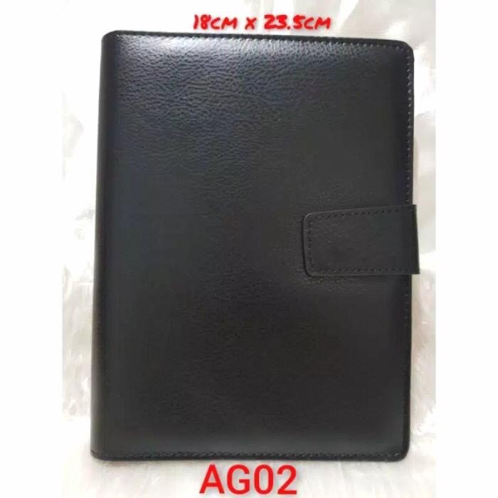 

BAYAR DITEMPAT Ag02 / Ag 02 / agenda binder/agenda kulit A5 /notes book souvenir/buku /BUKU TULIS