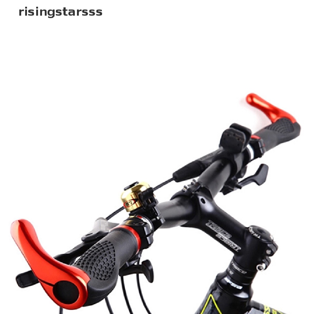 Rsid Span-new Carbon Stang Bersepeda Sepeda Gunung Lock-on Stang Cover Handle Bar End  Sepatu Jelly