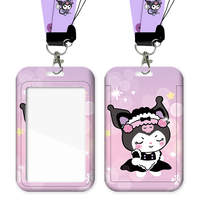 

Lanyard ID Card Kuromi Tempat Kartu Akses TK029