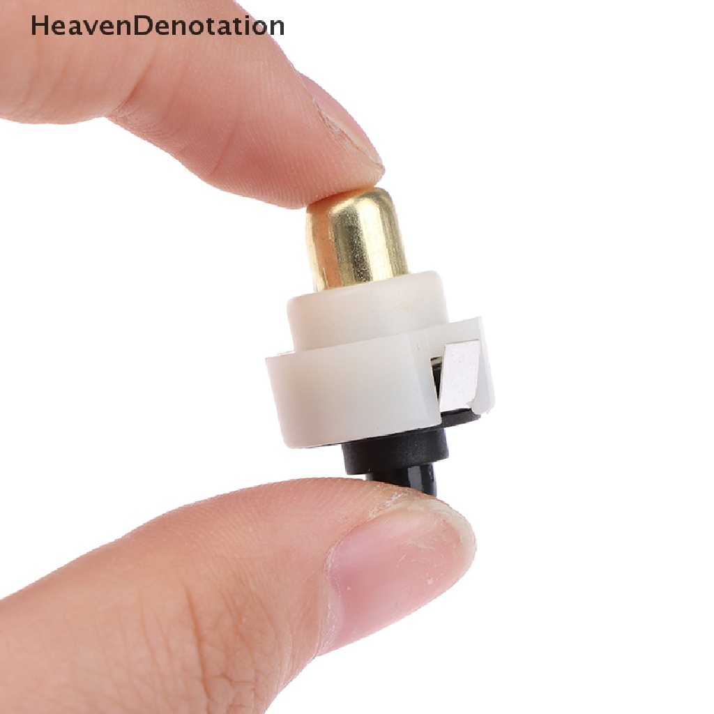 [HeavenDenotation] 2pcs 20mm Senter LED Push Button Switch ON/OFF Saklar Ekor Obor Listrik HDV