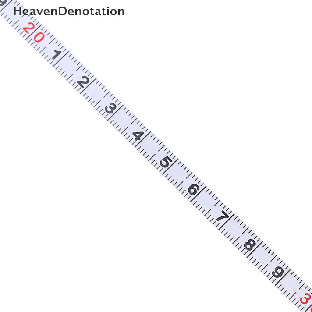 [HeavenDenotation] 1pcs 2M Measure Tape Gantungan Kunci Alat Ukur Perkakas Tukang Penggaris HDV