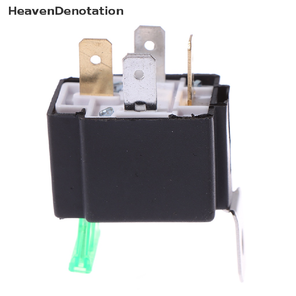 [HeavenDenotation] 12v 30A Mobil Auto Otomotif Heavy Duty Relay 4Pin Fuse Menyatu On/Off SPST HDV