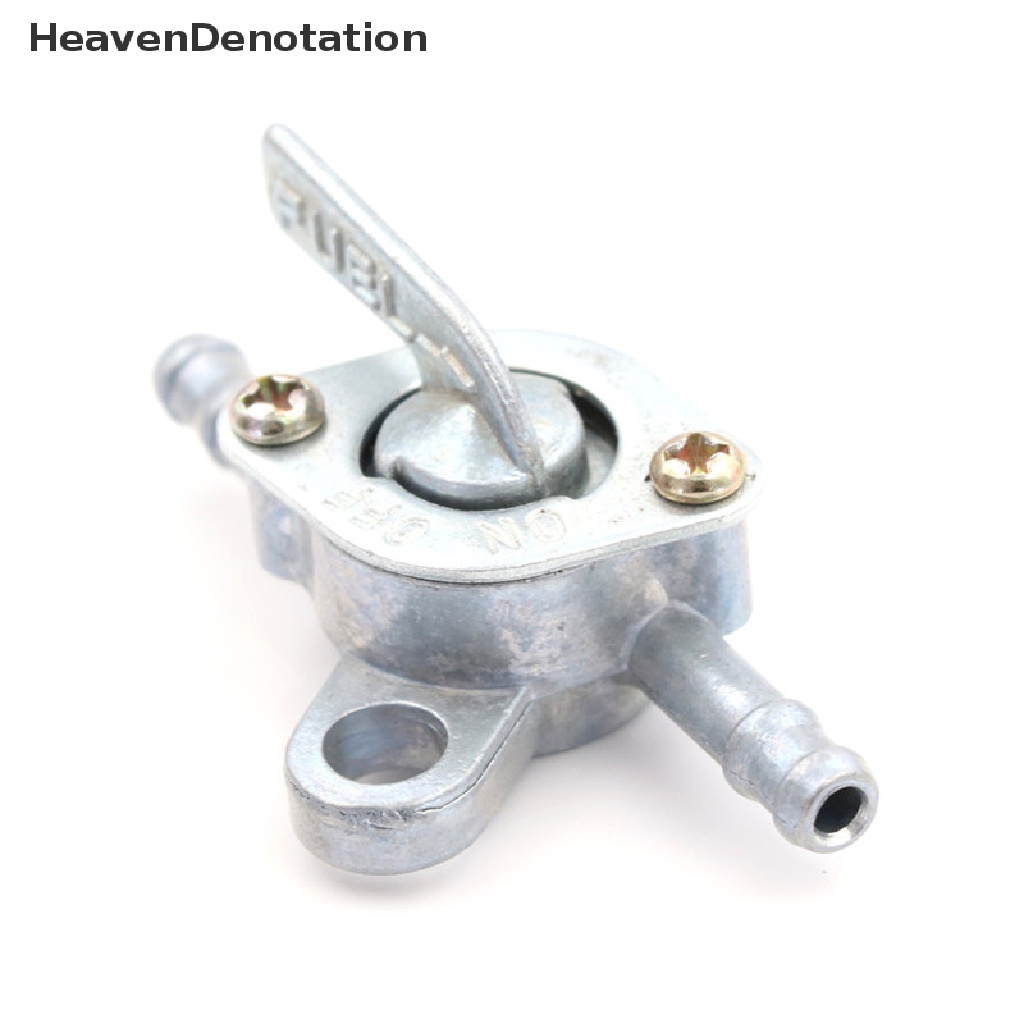 [HeavenDenotation] Saklar ON/OFF Tap Bahan Bakar Bensin Inline Aluminium 50cc 110cc 125cc Pit Kotoran Untuk Motor Sepeda High Quality R06 HDV