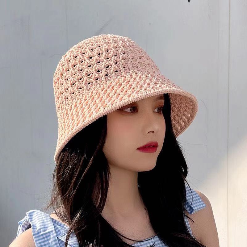 Pelindung Matahari Fisherman Pantai Fashion Tabir Surya Bernapas Topi Bucket Lipat