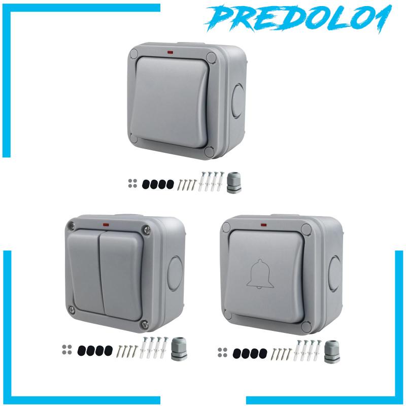 [Predolo1] Switch Push Button Door Access Control Untuk Gudang Lorong Indoor