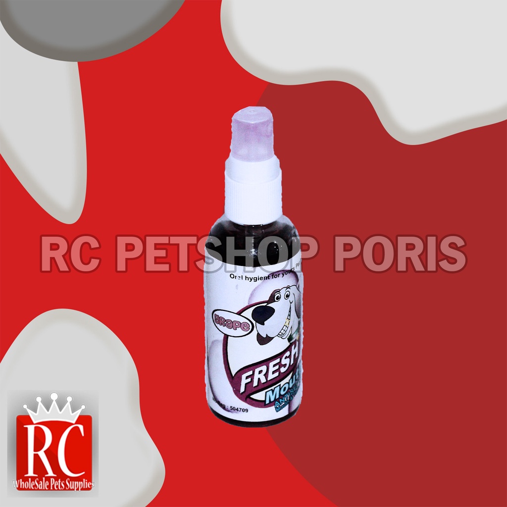 Mouth Wash Untuk Anjing / Kucing - Fresh Mouth Anti Septik Spray