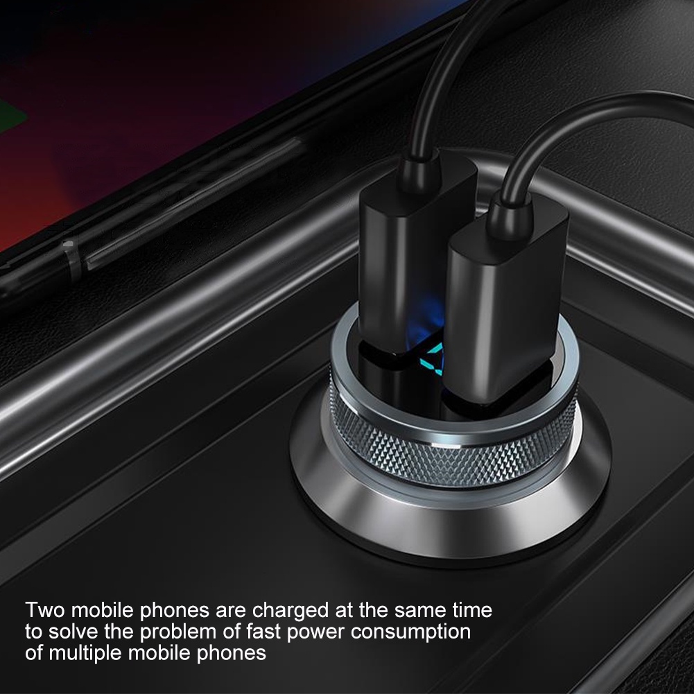 Car Charger Colokan Mobil 2 Port USB USB Mobil Charger Mobil 2 Port Charger Mobil Tahan Lama