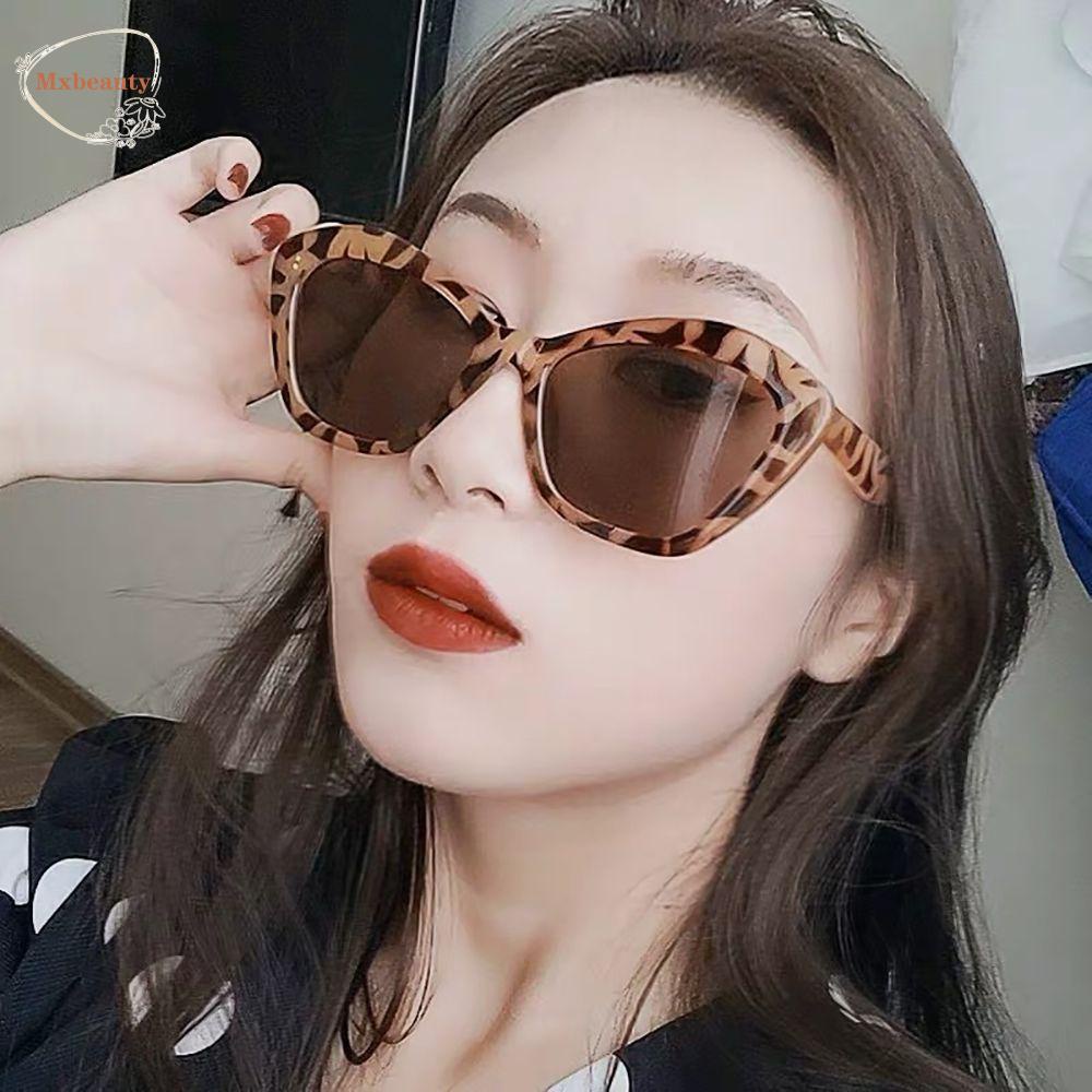 Mxbeauty Kacamata Hitam Mata Kucing Kepribadian Retro Kacamata Anti Radiasi UV Protection Protection Glasses Korea Pria Kacamata Anti Radiasi Untuk Wanita Sale Eyewear Women Glasses