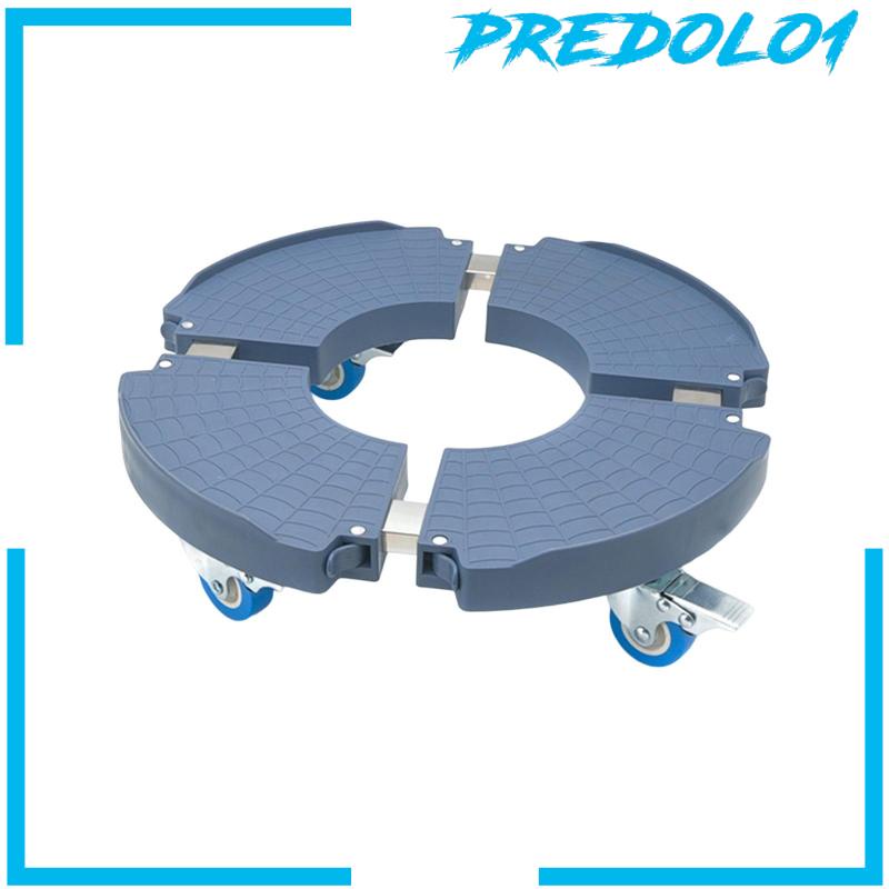 [Predolo1] Dengan Roda Rolling Plant Stand Untuk Vertical Planters Pot Bunga