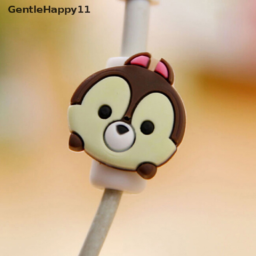 Gentlehappy Kartun Pelindung Kabel Pengisian Kabel Cute Cord Protection Cover Organizer Kawat Telepon id