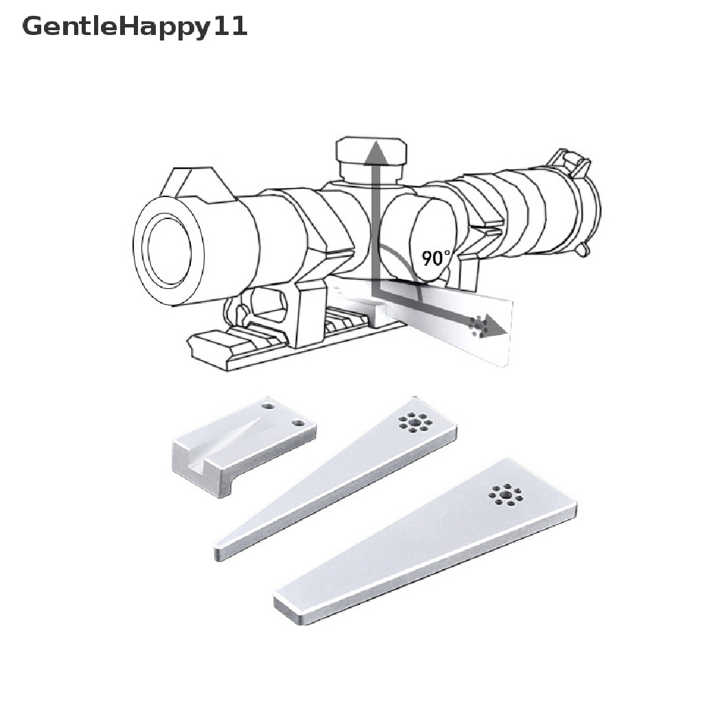 Gentlehappy 3pcs Alat Perata Optik Combo Arisaka red dot Optical sight Spotg id