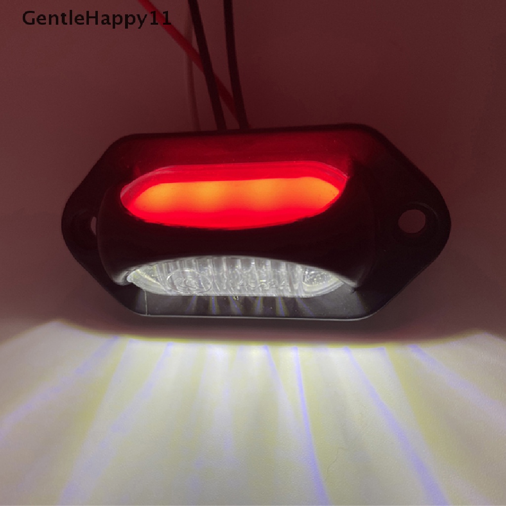 Gentlehappy Lampu Plat Nomor Plat Mobil Truk Trailer LED Universal 12V 24V id