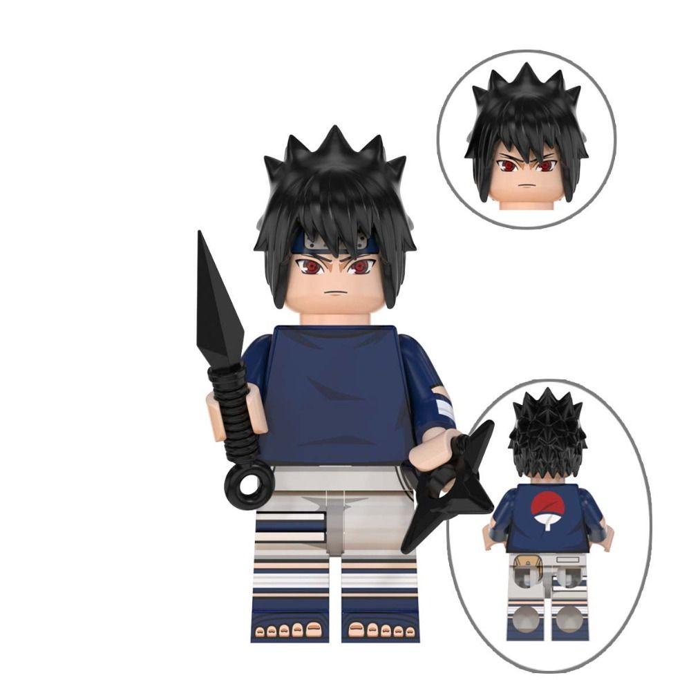 Lanfy Naruto Puzzle Blok Mini Batu Bata Miniatur Hadiah Anak Horror Game Merakit Model Dekorasi Rumah Koleksi Mainan Angka Rakit Mainan Naruto Blok