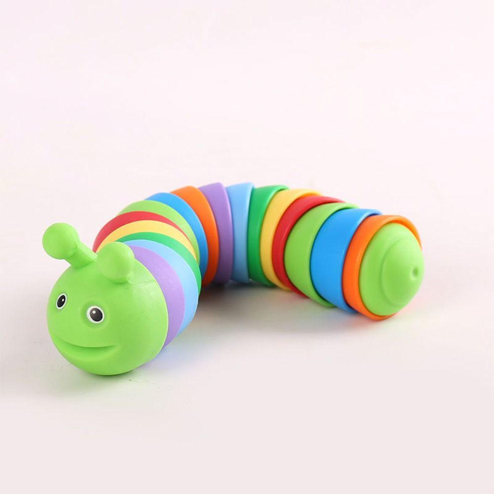 Quinton Rainbow Caterpillar Toys Mainan Untuk Edukasi Anak Mainan Relief Interaktif Permainan Luas Mainan Anak Mainan Berputar