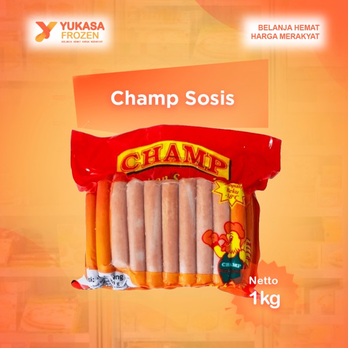 

Champ Sosis Ayam 1kg