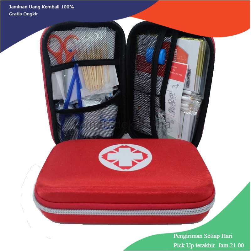 TD - RTG Le Around Mini First Aid Kit Bag Tas Obat P3K Portabel EVA - LA514