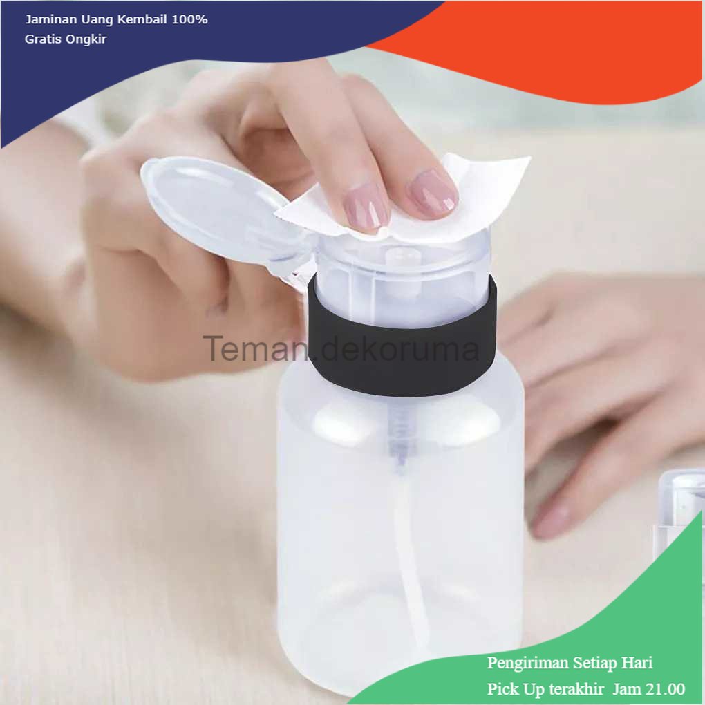 TD - RTG NianLes Botol Travel Size Liquid Bottle Pump 200 ml - MJ-693