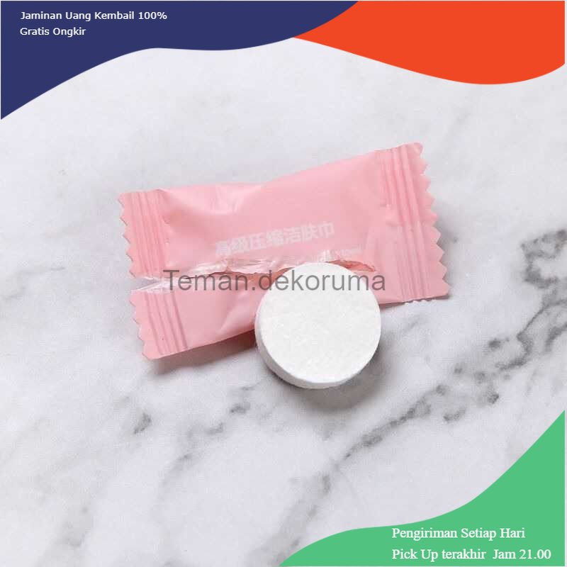 TD - RTG TEXTILEALL Handuk Mini Travel Disposable Towel 50 PCS - T201