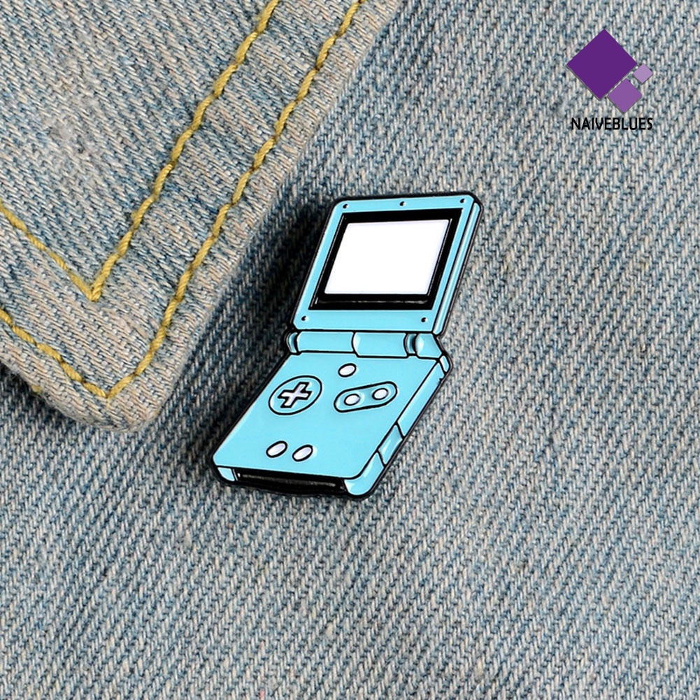 &lt; Naiveblues &gt; Konsol Game Unisex Lucu Kincir Angin Bentuk Enamel Pin Tas Lencana