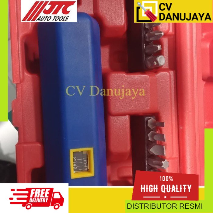 JTC 4625A Adjustable Torque Torsi Torsimeter Screwdriver set