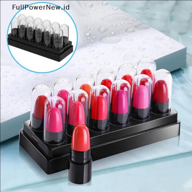 Power 12pcs/Set Tabung Bibir Kosong Lip Balm Wadah DIY Kosmetik Makeup Tools ID