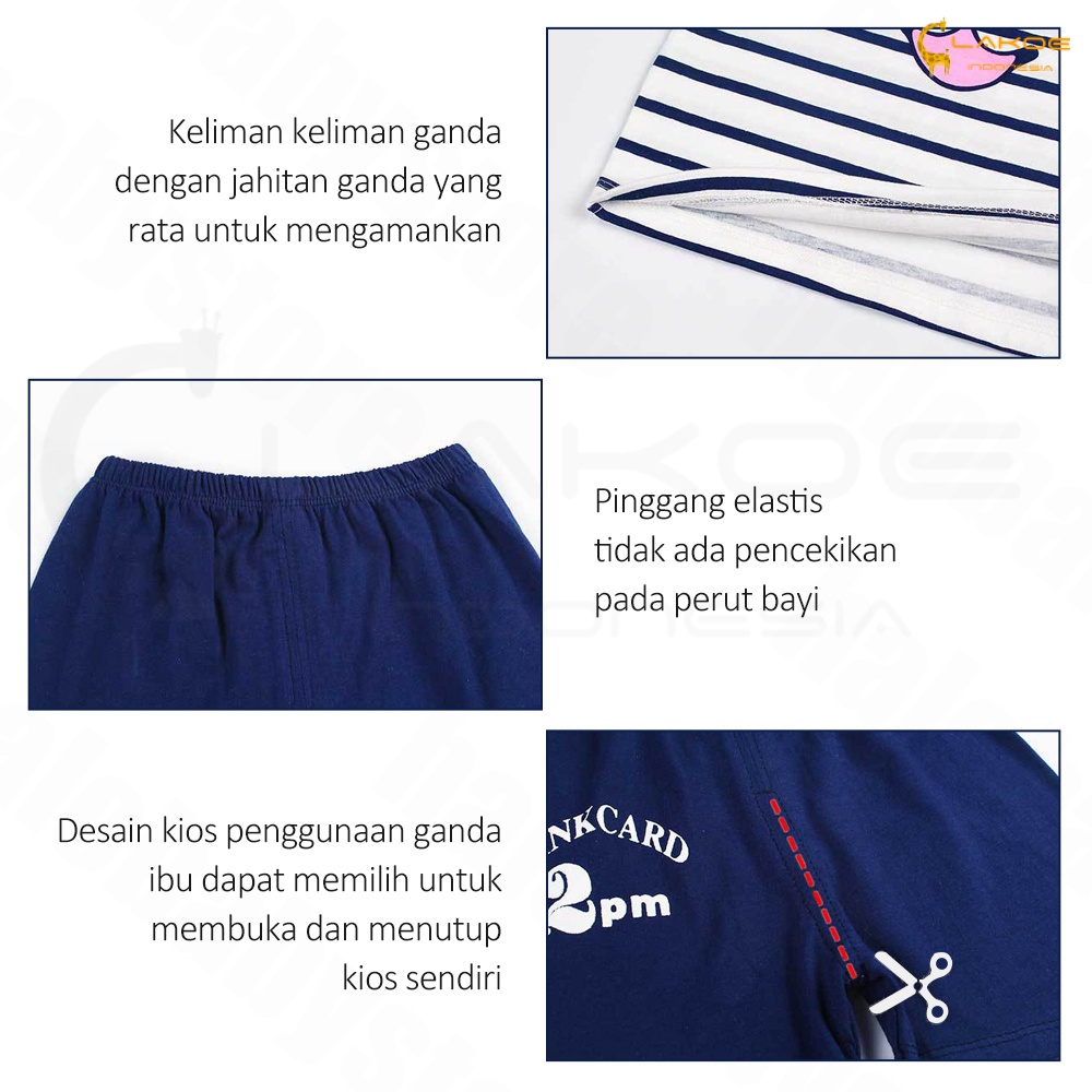 Lakoe Baju Anak Tanpa Lengan/Setelan Baju Singlet Anak Import/Baju Oblong Anak/Pakaian Anak Oblong