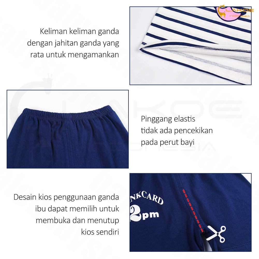 Lakoe Baju Anak Tanpa Lengan/Setelan Baju Singlet Anak Import/Baju Oblong Anak/Pakaian Anak Oblong