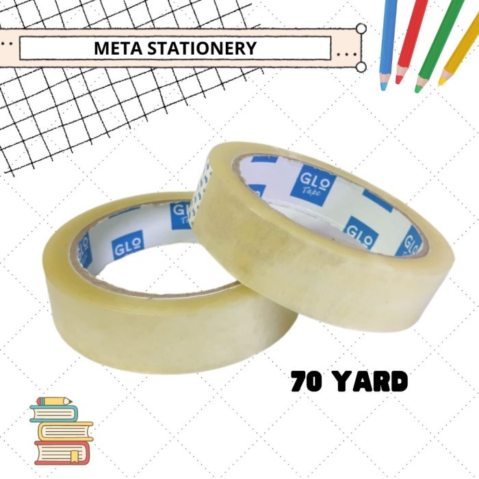 

Solatip Glo tape Bening 24mm (1pc)