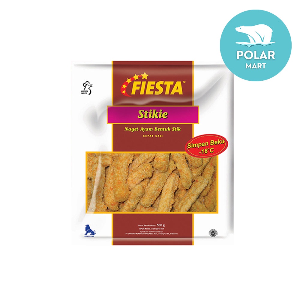 

[Cab. Cimahi] Fiesta Stikie 250 Gram (Nugget Stick Ayam) (FROZEN FOOD BANDUNG)