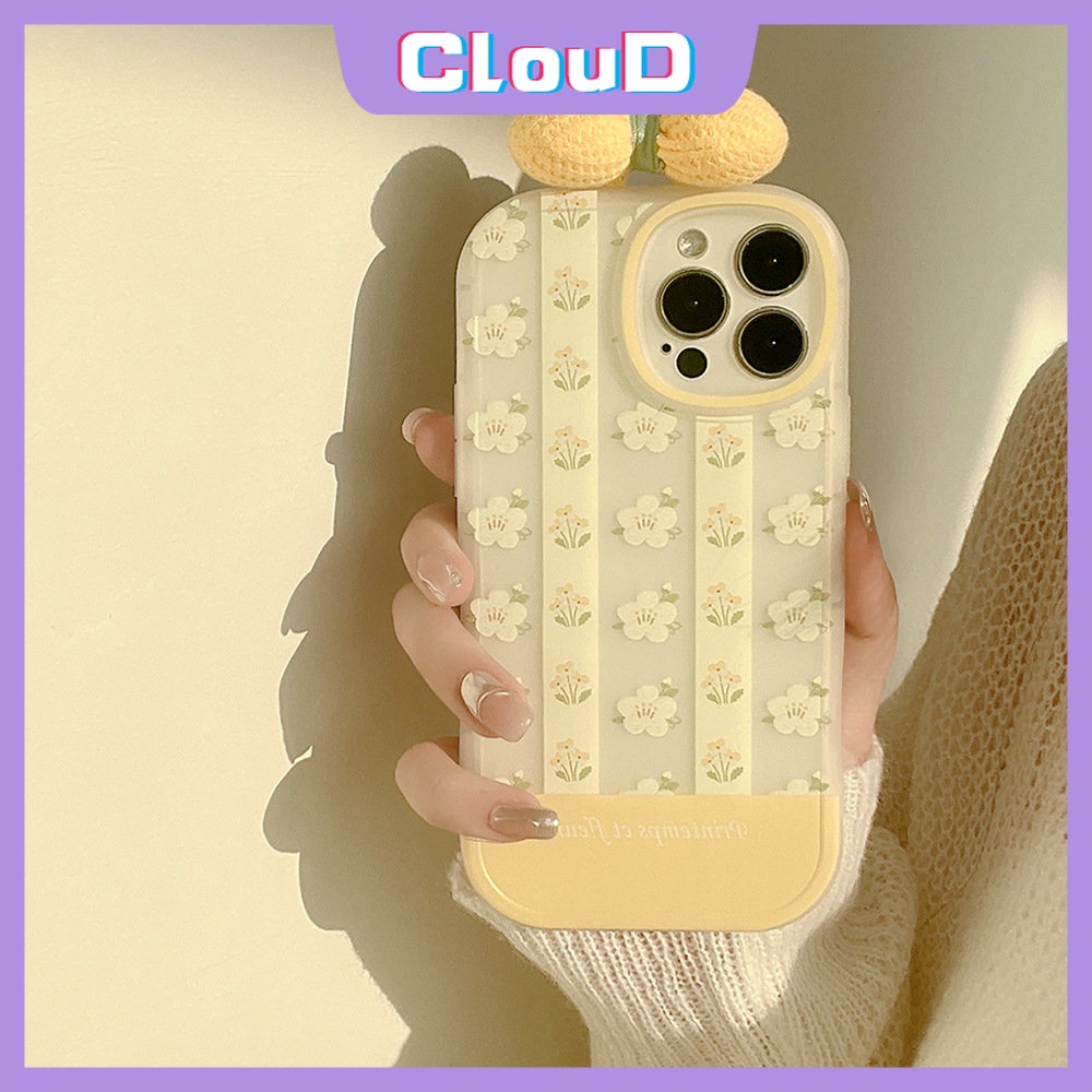 3d Busur-Simpul Hias Case Realme C35 C55 C30 C31 C25Y C15 C11 8 5i 9i 5 6 8i 6i 6s C12 8Pro 7i 10 Pro+C20 C2 C3 C17 C20A C25s C21Y C21 GT Ins Fresh Flower Soft Tpu Sarung Motif Bunga