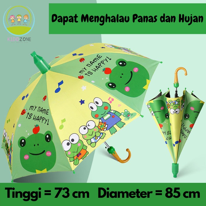 Payung Anak Laki Laki Perempuan Karakter Lipat Kuping ST0010 - MOTIF A
