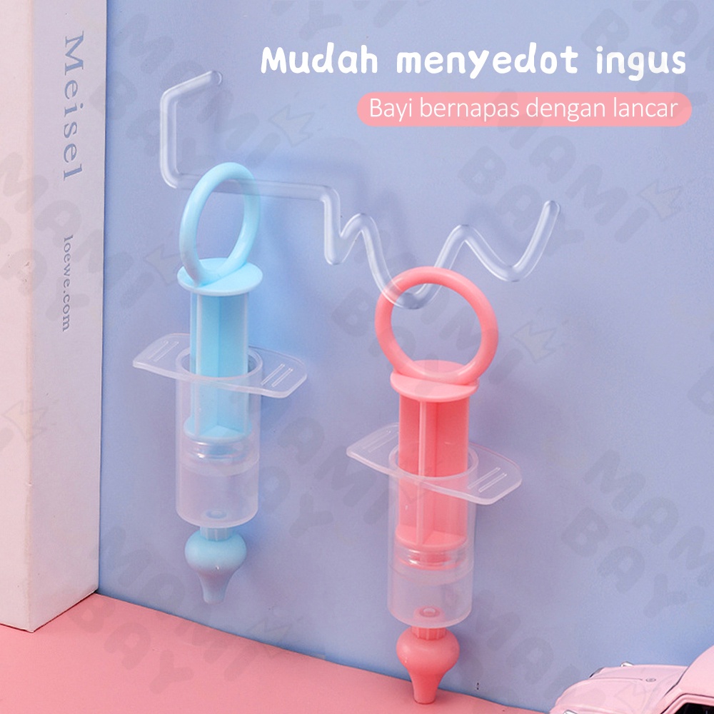 Mamibayi Nasal aspirator baby alat sedot penyedot ingus bayi model jarum suntik pembersih hidung bayi