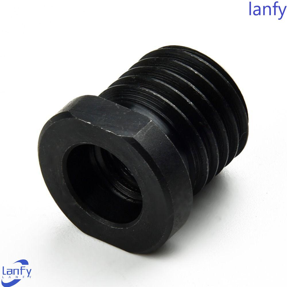 Lanfy M10 Adaptor Untuk Angle Grinder M14 Ulir Screw Connecting Rod Polisher Adapter Tool Thread Adapter Alat Listrik Aksesoris Konektor Benang