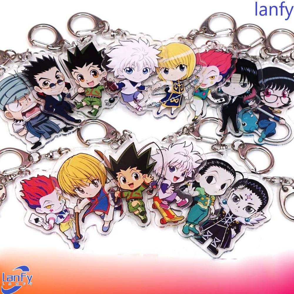 Lanfy Gantungan Kunci Motif Anime HUNTER x HUNTER Bahan Akrilik