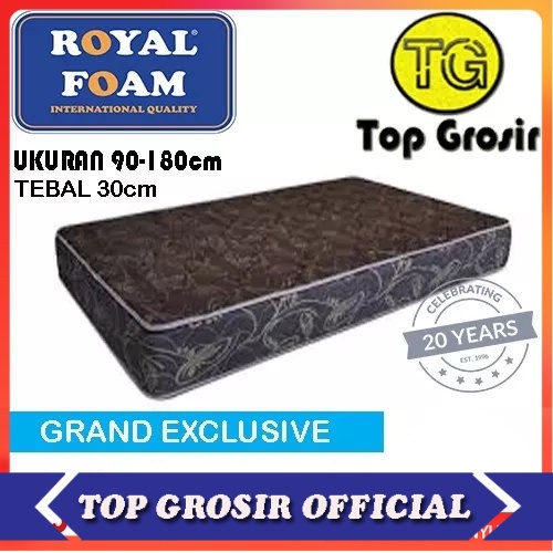 Kasur busa Royal Grand Exclusive royal foam ukuran 120-180 tebal 30cm - 120x200 bestfoam premium top