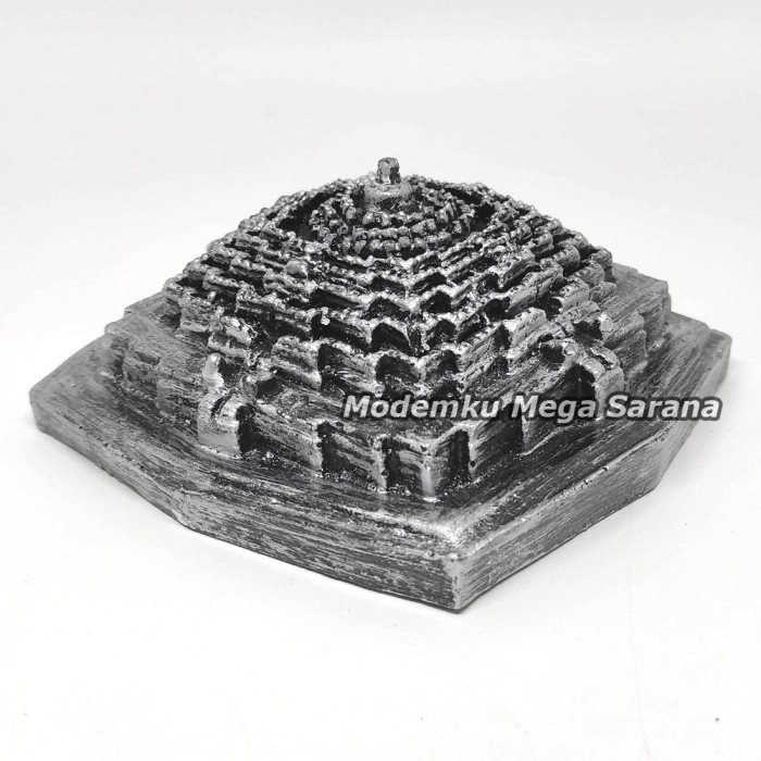 Hiasan Dekorasi Aquarium Aquascape Miniatur Candi Borobudur 13x13x5 cm