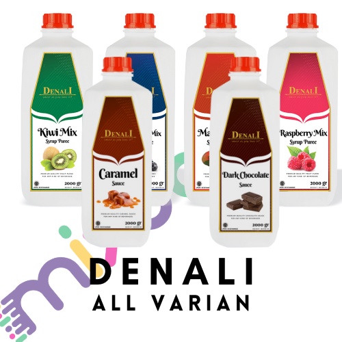 

Denali Puree & Sauce All Varian 2000 gr l Perisa Minuman